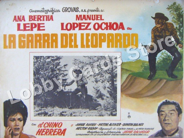 MANUEL LOPEZ OCHOA/LA GARRA DEL LEOPARDO